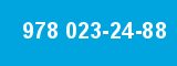 978 023-24-88 978 023-24-88